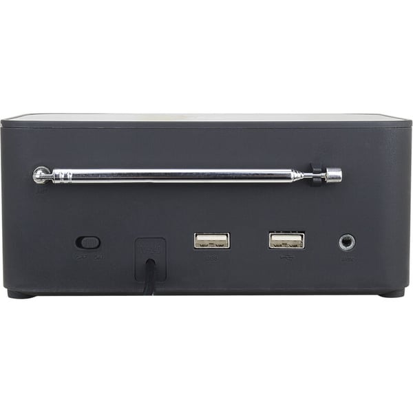 Miniatyrbillede 4 af 6: Akai ACRB-1000 radio Ur Digital Sort