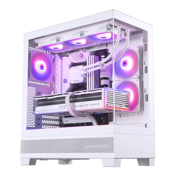 Miniatyrbild 9 av 12: Phanteks XT View Midi Tower Vit