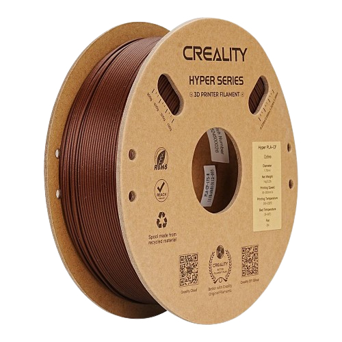 Creality Hyper PLA-CF Kulfiber Brun 1 kg