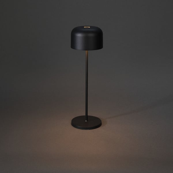 Konstsmide Lille bordlampe 3,5 W LED Sort
