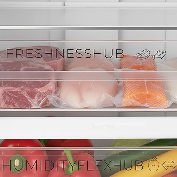 Cecotec A01_EU01_111274 køle-/fryseskab Fritstående 322 L Rustfrit stål