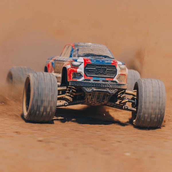 Miniatyrbild 10 av 17: ARRMA Granite Grom Mega 380 radiostyrd modell Monstertruck Elmotor 1:18