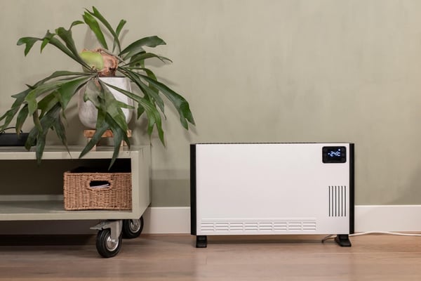 Miniatyrbillede 2 af 9: Eurom Safe-T-Convect 2400 Indendørs Hvid 2400 W Konvektor elektrisk rumvarmer