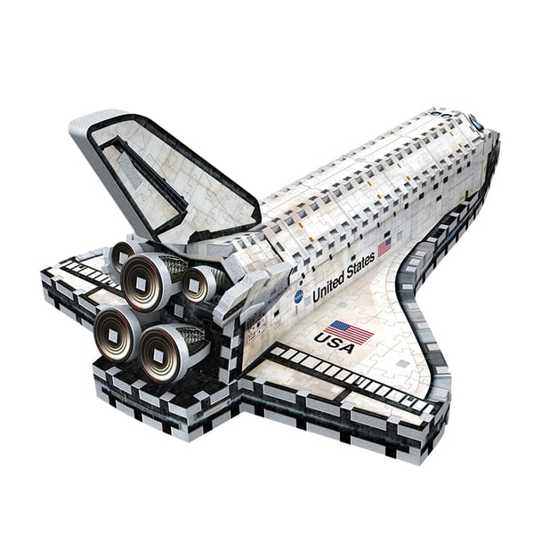 Wrebbit Puzzles Space Shuttle - Orbiter 3D-palapeli 435 kpl Avaruus