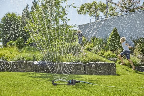 Pikkukuva 2 / 5: Gardena 18920-20 vesisprinkleri Kääntyvä vesisadetin Musta, Hopea