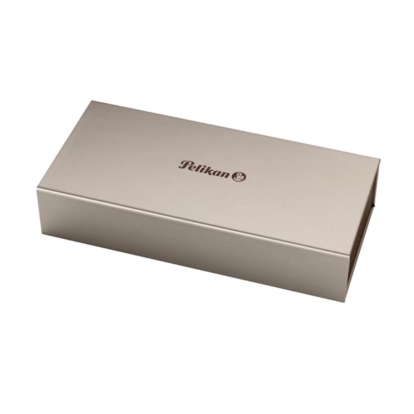 Miniatyrbild 3 av 3: Pelikan M200 reservoarpennor Inbyggt påfyllningssystem Svart, Guld 1 styck
