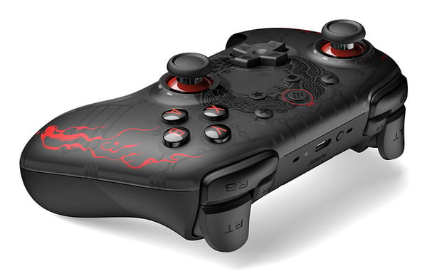 Miniatyrbild 35 av 37: 8Bitdo Ultimate 2C - Black Myth: Wukong Svart, Röd Bluetooth/RF/USB Spelplatta Android, PC