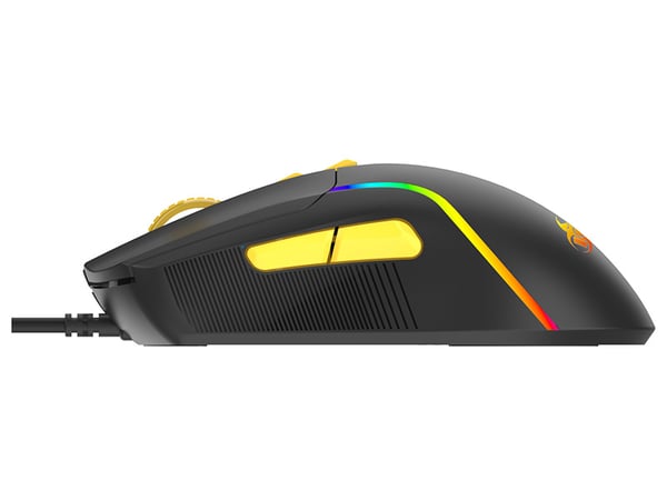 Tracer HORNET 87 näppäimistö Sisältää hiiren Pelaaminen USB QWERTY englanti Musta, Keltainen