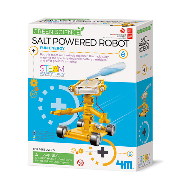 4M Salt-Powered Robot