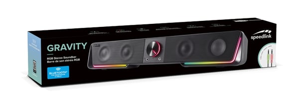 SPEEDLINK GRAVITY RGB Musta 6 W