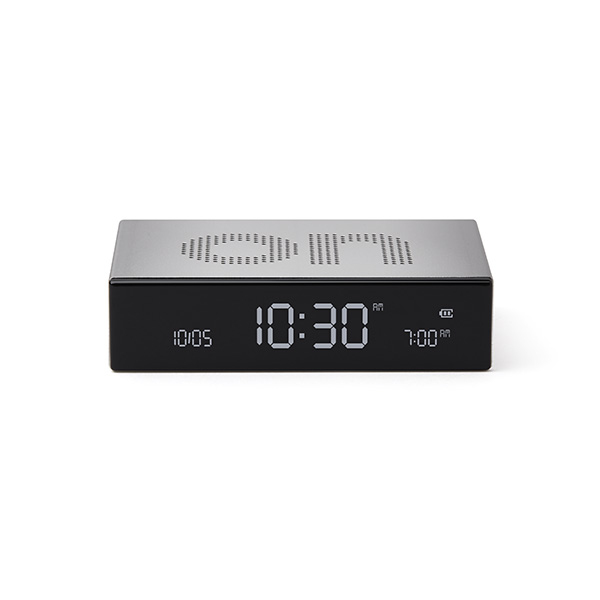 Miniatyrbild 1 av 5: LEXON Flip Premium Digital väckarklocka Aluminium