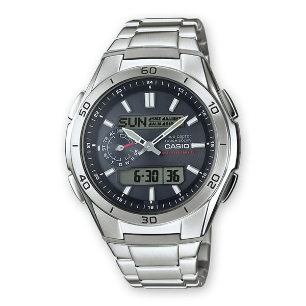 Casio WVA-M650D-1AER ur Armbåndsur Elektronisk, Tough solar Rustfrit stål