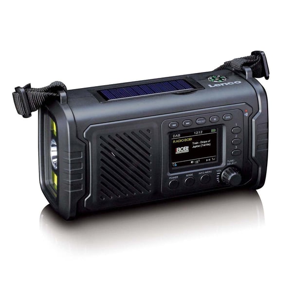 Lenco PDR-055BK radioapparater Bärbar Svart