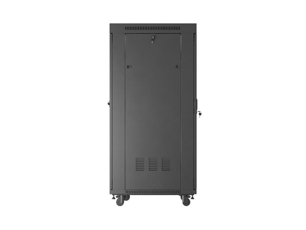 Lanberg FF01-6832-23BL stativ 32U Fritstående reol Sort