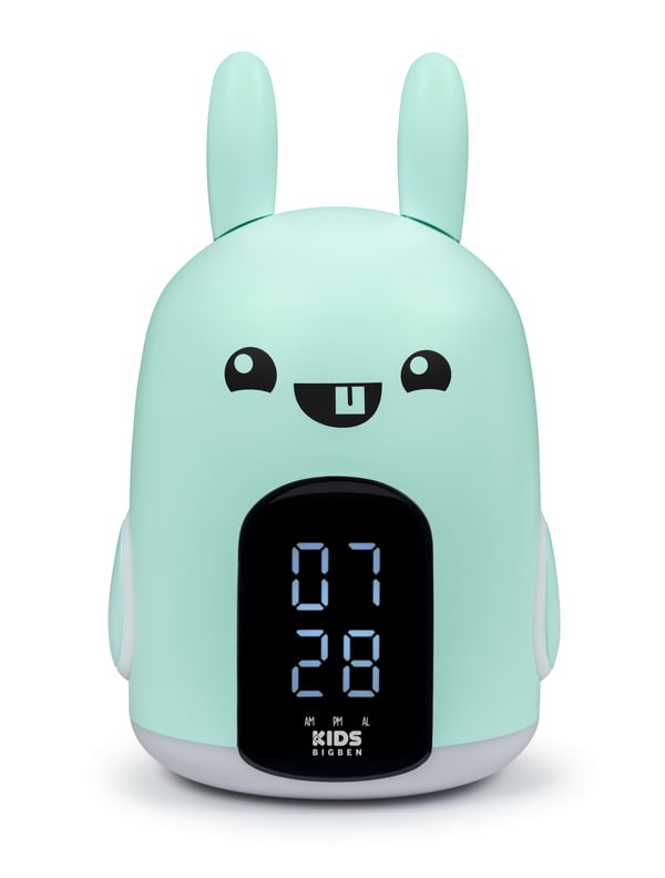 Miniatyrbillede 3 af 25: Bigben Interactive Baxter Digital alarmur Mintfarve