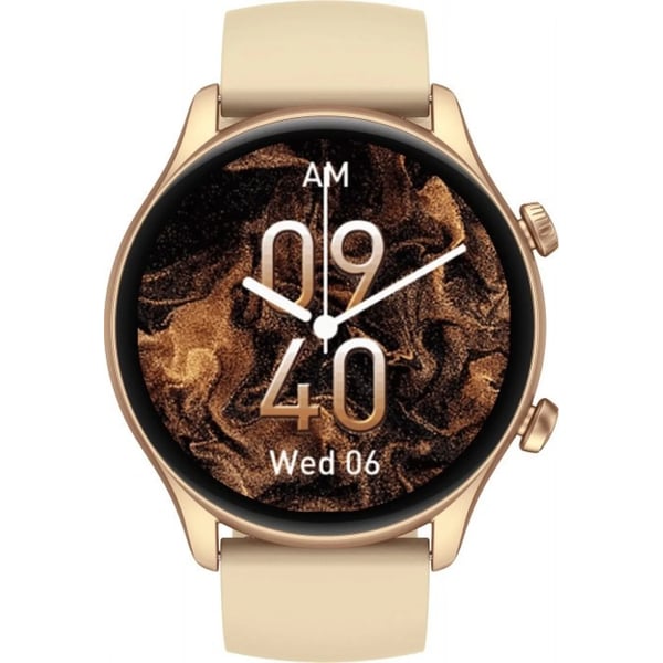 Zeblaze Btalk 3 Plus 3,53 cm (1.39") IPS 45.5 mm Digital 360 x 360 pixel Berøringsskærm Guld