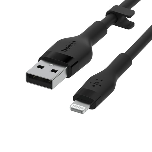 Belkin CAA008BT1MBK Lightning-kaapeli 1 m Musta