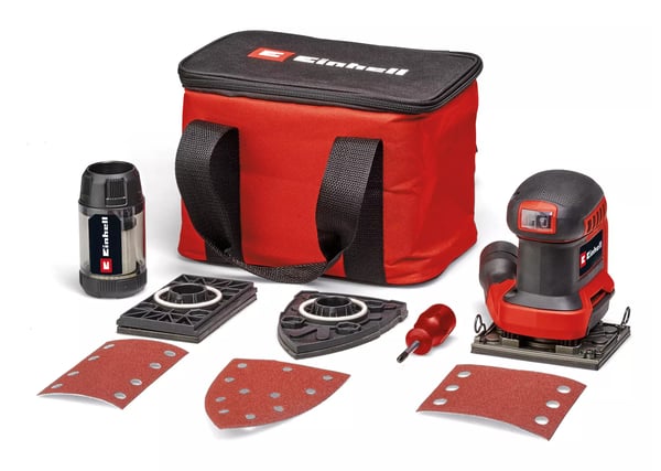 Einhell TE-OS 18/113 3X Li Musta, Punainen