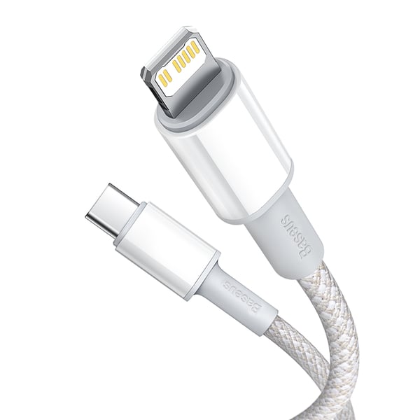 Miniatyrbillede 3 af 11: Baseus CATLGD-02 Lightning kabel 1 m Hvid