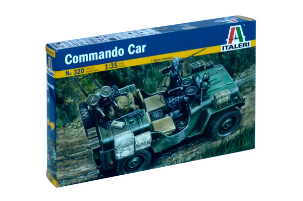 Pikkukuva 1 / 7: Italeri Commando car Hinausauto Kokoamispakkaus 1:35