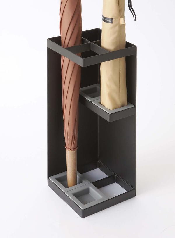 Miniatyrbillede 2 af 4: Yamazaki 6719 paraplystativ Polypropylen (PP), Stål Sort