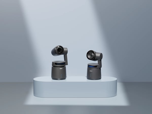 OBSBOT Tail Air webcam 3856 x 2176 pixel 3,5 mm Sort