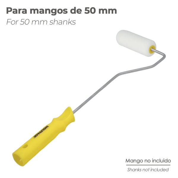 Wolfpack Rodillo Recambio Espuma Para Esmalte Acrilico 50 mm. (10 Unidades)