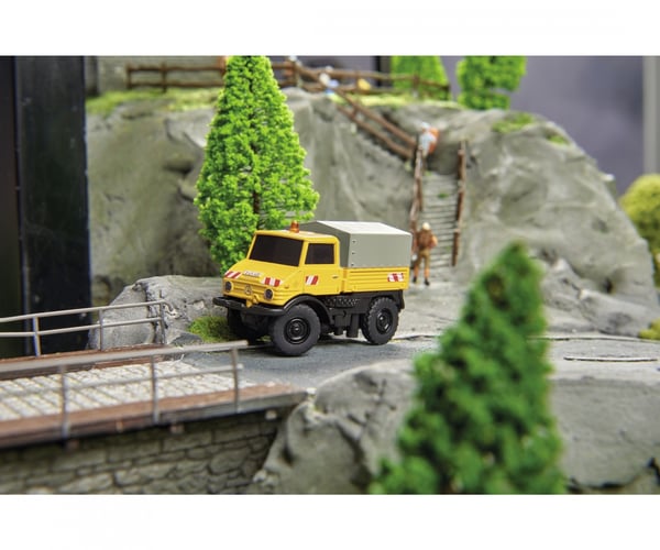 Carson Unimog U406 radio-ohjattava (RC) malli Sähkömoottori 1:87