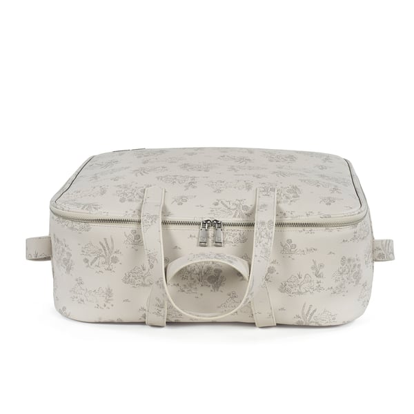 Pasito a Pasito Suitcase Toile de Jouy Cream