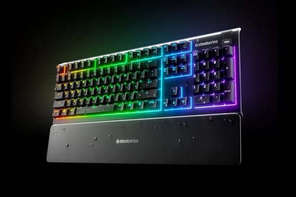 Miniatyrbild 6 av 6: Steelseries APEX 3 tangentbord Spela USB QWERTY Portugisisk Svart