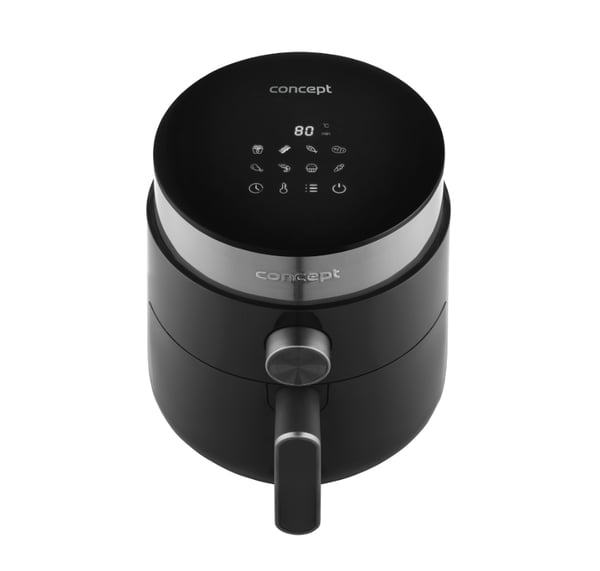 Miniatyrbillede 11 af 11: Concept FR2500 frituregryde Enkelt 2,5 L 1200 W Varmluftsteger Sort