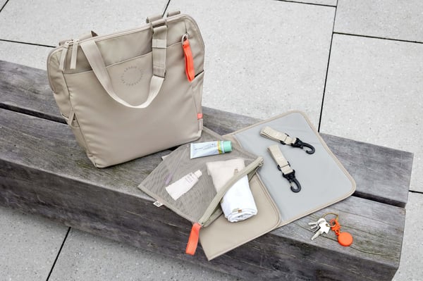 Lässig Conversion Reppu Beige Polyesteri