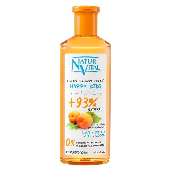 Naturaleza y Vida Happy Hair 300 ml Shampo Ikke-professionel Børn