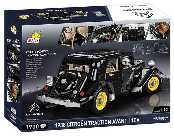 Miniatyrbild 10 av 11: COBI Citroen Traction Avant 11CV 1938