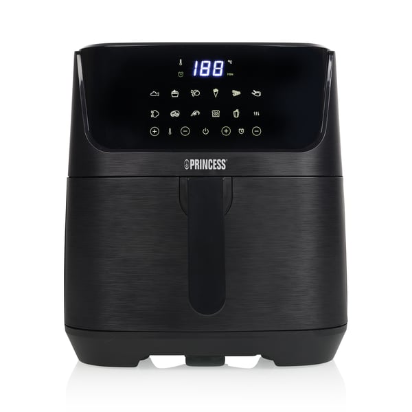 Princess 182061 Enkelt 6,5 L Enkeltstående 1800 W Varmluftsteger Sort