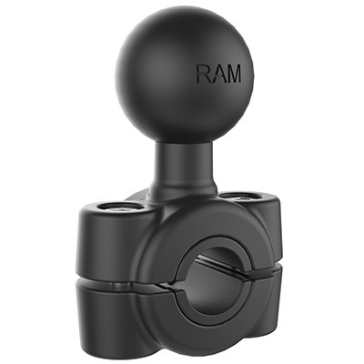 Miniatyrbillede 1 af 7: RAM Mounts RAM-B-408-37-62U monteringssæt Sort Aluminium, Gummi