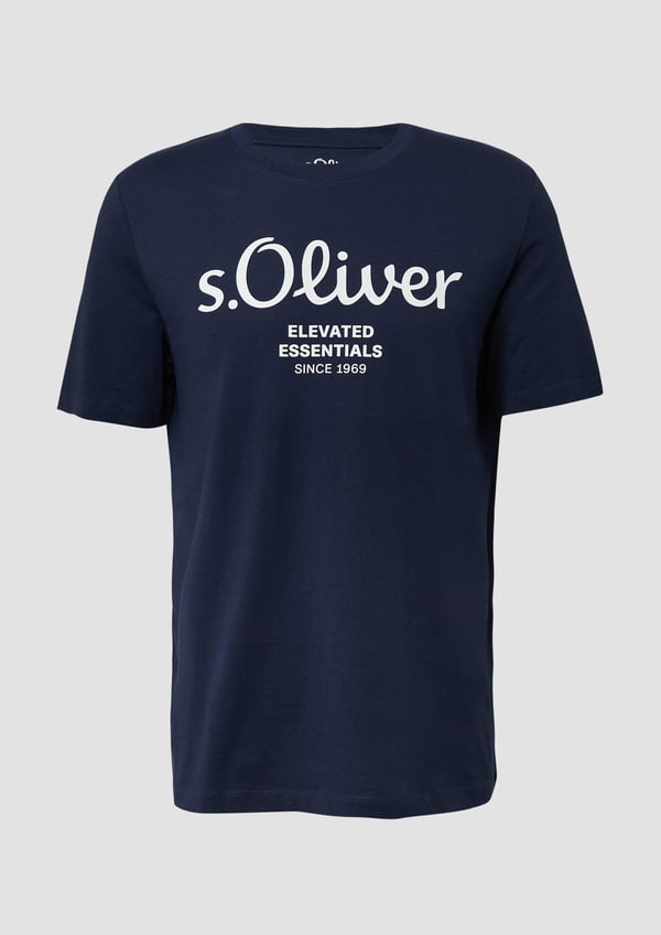 Miniatyrbillede 2 af 6: s.Oliver 2139909.59D1.M skjorte & top T-shirt Crew neck Kort ærme