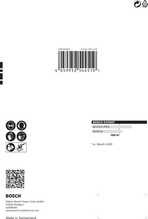Bosch 2 608 901 113 slibeskive Træ Slibeblad