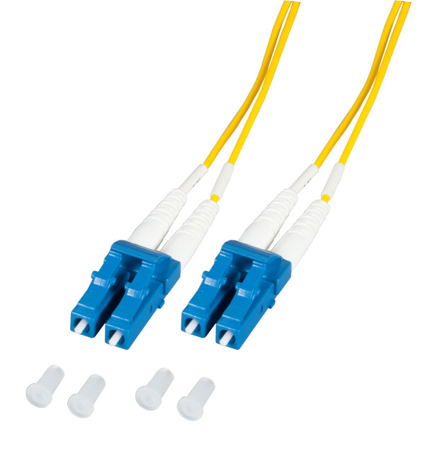 EFB Elektronik O0350.1-1.2 InfiniBand och fiberoptisk kabel 1 m 2x LC Gul