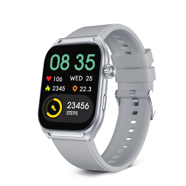 Miniatyrbillede 3 af 7: Ksix BXSW28B Smartwatch og sportsur 5,23 cm (2.06") AMOLED Digital 401 x 502 pixel Berøringsskærm Grå