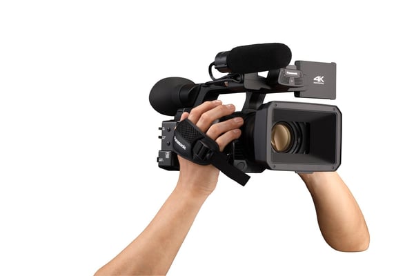 Miniatyrbild 6 av 7: Panasonic AG-CX350 videokameror Handhållen videokamera 15,03 MP MOS 4K Ultra HD Svart