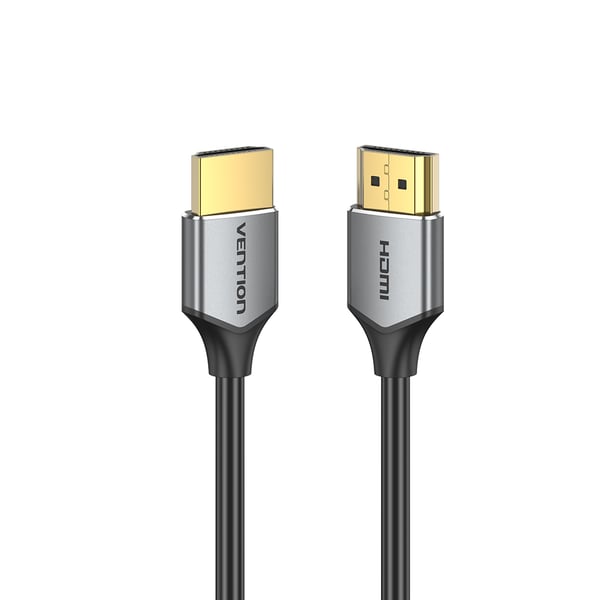 Pikkukuva 1 / 3: Vention ALEHG HDMI-kaapeli 1,5 m HDMI-tyyppi A (vakio) Harmaa
