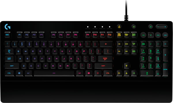Logitech G 920-010739 tangentbord Spela USB QWERTZ Ungerska Svart