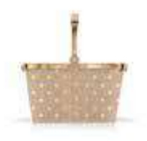 Reisenthel carrybag XS Beige, Hvid Indkøbskurv Reisenthel carrybag XS Beige, Hvid Indkøbskurv