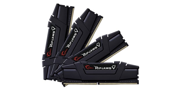 G.Skill Ripjaws V F4-3200C16Q-128GVK hukommelsesmodul 128 GB 4 x 32 GB DDR4 288-pin DIMM