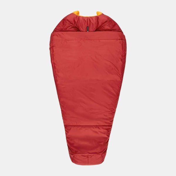 Mammut Women's Comfort Fiber Bag -7C Voksen Mumietaske Genanvendt polyester Rød, Gul