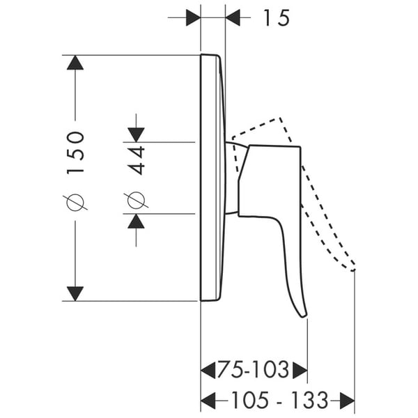 Hansgrohe Metris Kromi