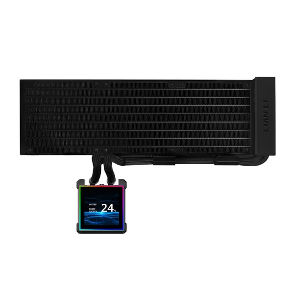 Lian Li HydroShift II LCD-S 360 Fanless Processor Væskekølingssæt Sort 1 stk