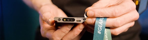 Miniatyrbillede 6 af 6: Newland WD3 Bærbar stregkodelæser 1D/2D CMOS Sort