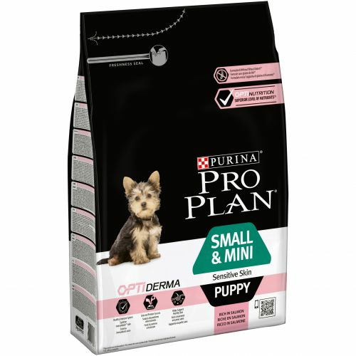 Miniatyrbillede 1 af 3: Purina Pro Plan 7613035123809 tørfoder til hund 3 kg Hundehvalp Laks